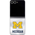 University of Michigan White Jersey Galaxy Z Flip6 Skin